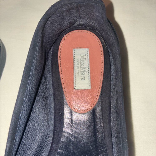 Max Mara black ballerinas like new, size 38