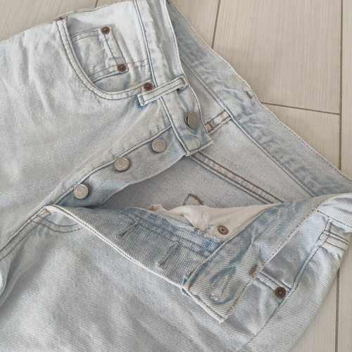 Vintage Edwin high-waisted jeans size 36 used, turquoise