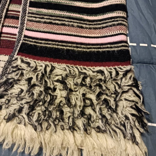 Cardigan used, Italian, size L, blue