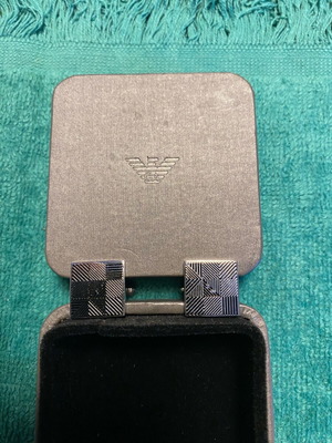 Emporio Armani cufflinks new