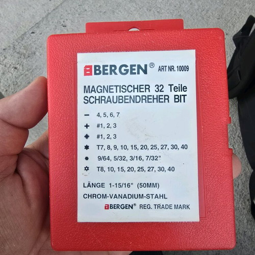 Tool bits used