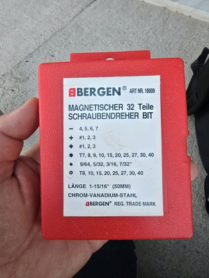 Tool bits used