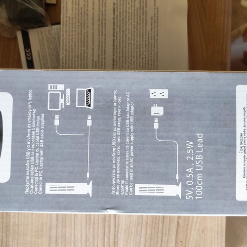 Desk Fan new, in original packaging