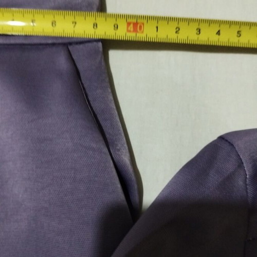 Shirt and pants set used, lilac color, ideal for height up to 1.60m