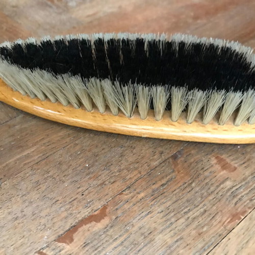 Vintage wooden hairbrush like new