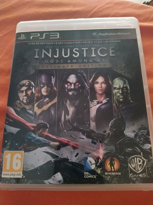 Injustice Ultimate Edition PS3 μεταχειρισμένο παιχνίδι μάχης