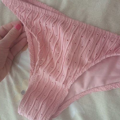 Celestino bikini with pareo, pink, size S