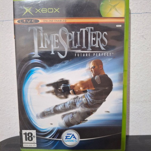 TimeSplitters Future Perfect Xbox original game used, action