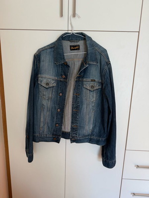 Wrangler denim jacket used, men's, size XL