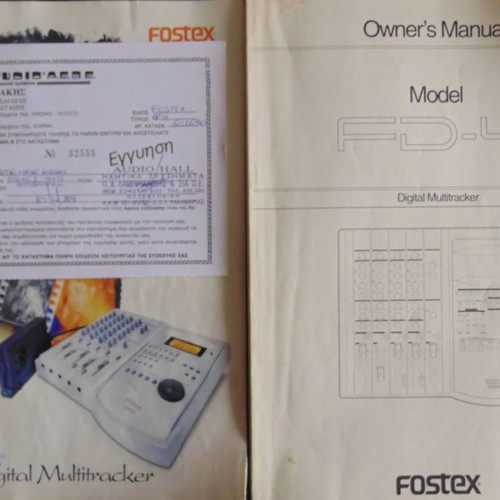 4 Channel Digital Cassette Recorder Fostex FD-4 New