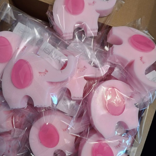 Glycerin soap with shea butter elephant shape made to order
