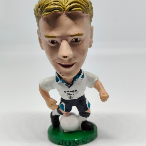 Jones England Umbro Footballer Bobblehead Figure like new