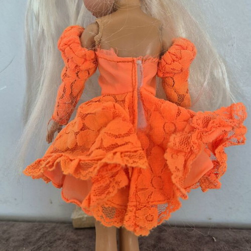 Bibi Bo El Greco doll with own dress, used