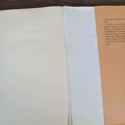 O Megalos Thymos novel used by Ntora Giannakopoulou