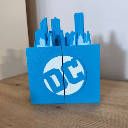 3D Printed DC Comics Collectible Figure Display Case new