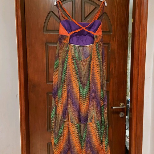 Missoni long orange dress like new