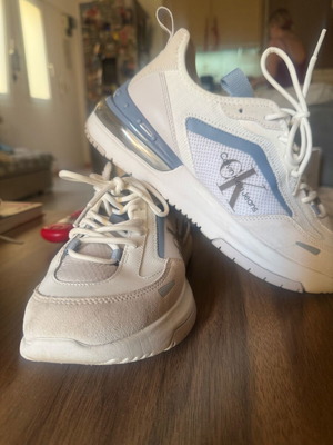 Παπούτσι Calvin Klein unisex λευκό μέγεθος 41, σαν καινούργιο