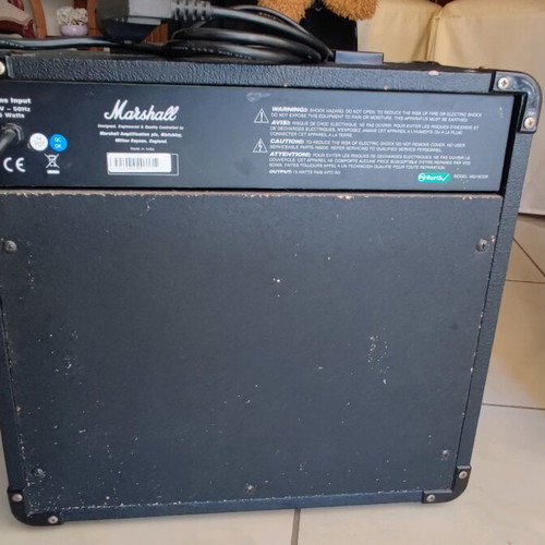 Marshall MG15GFX amplifier used, MG Gold series