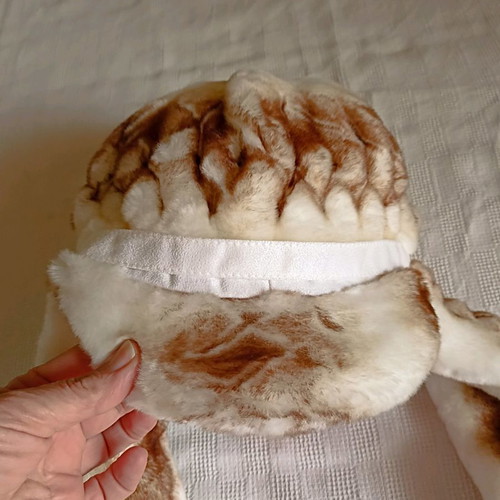 Fur hat new synthetic fur with ear protection