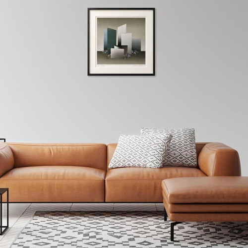 Kurt Larisch signed limited-edition serigraph print