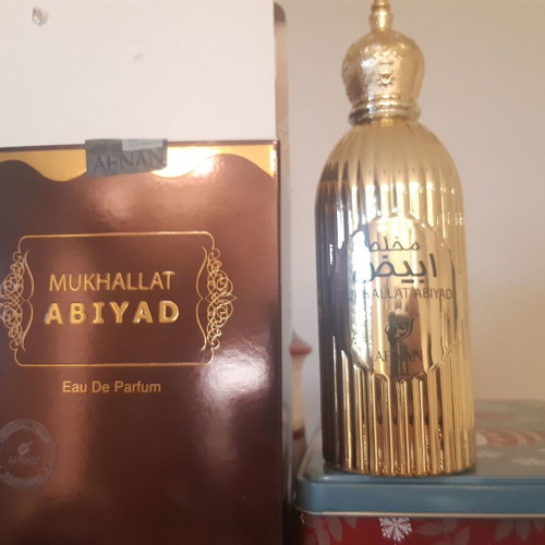 Afnan Mukhallat Abiyad 100ml unisex perfume new, authentic