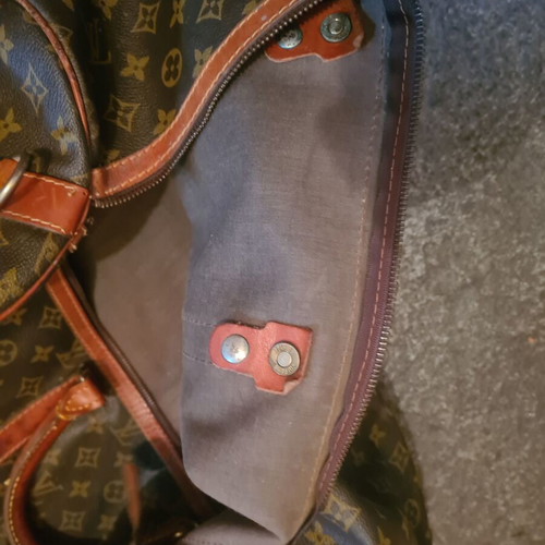 Luis Vuitton Keepall 60 vintage beige handbag used