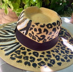 Painted hat new, one size