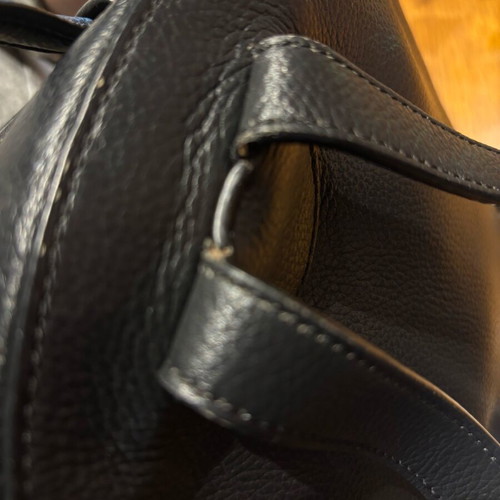 Coccinelle leather backpack like new, black