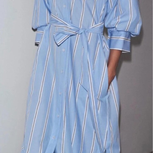 Zara striped dress like new, fits XS and small