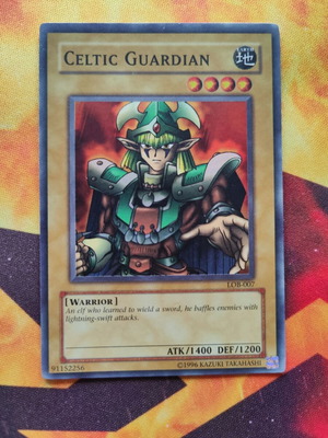 Celtic Guardian LOB-007 used, American edition 2002