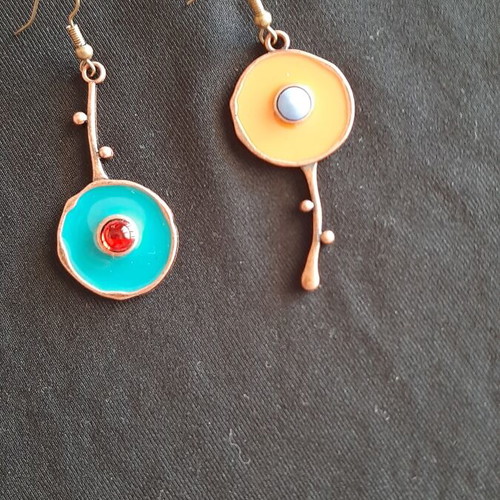 Ethnic earrings from Temu new