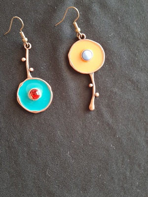 Ethnic earrings from Temu new