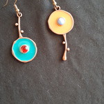 Ethnic earrings from Temu new