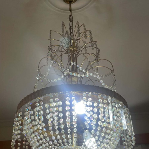 Lighting set with Swarovski crystals, like new, 3 pieces, gold