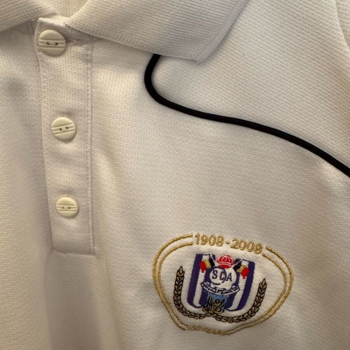 Anderlecht Polo Shirt Adidas Large Like New
