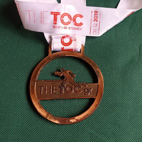 TheTOC Merrython 2019 collectible medal like new, authentic