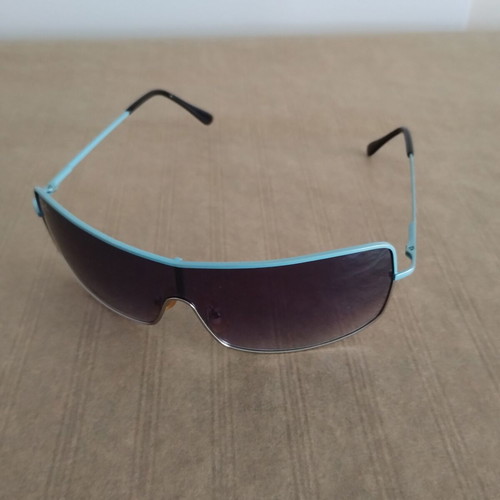 Ray Ban sunglasses like new, thin frame blue-gray