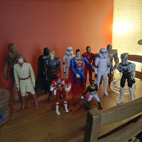 Figures used, pack of 12, 30cm