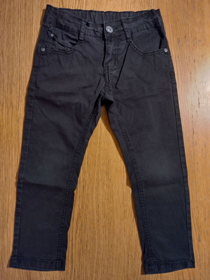 Boy Studio cotton pants used for 4-year-old boy, black