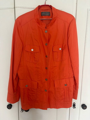 Ulla Popken outerwear orange like new, size 48/50