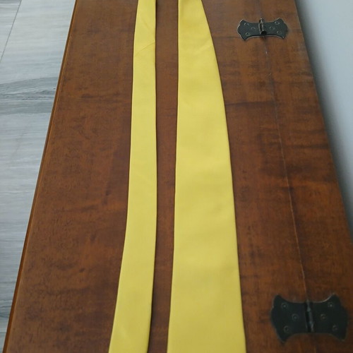 Barberini silk tie like new, yellow