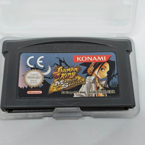 Shaman King Master of Spirits Game Boy Advance cartridge like new