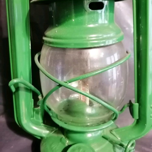 Vintage storm lantern used, restored from 1970