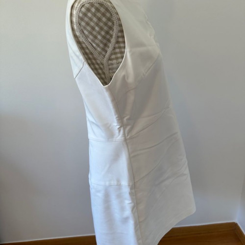 Zara white dress used, ideal for office, size XL