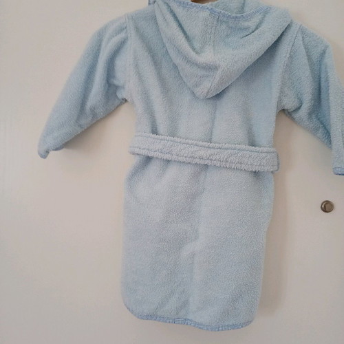 Children's bathrobe 2-4 years like new, cotton for boys