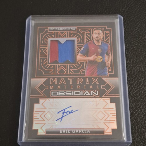 Eric Garcia Obsidian Matrix Material autograph card new