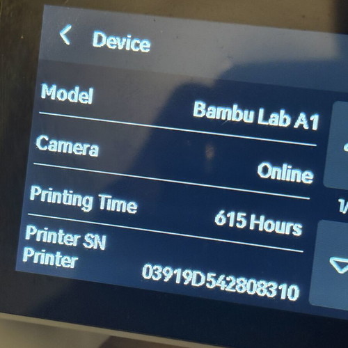 BambuLab A1 Combo 3D printer with AMS Lite top mount