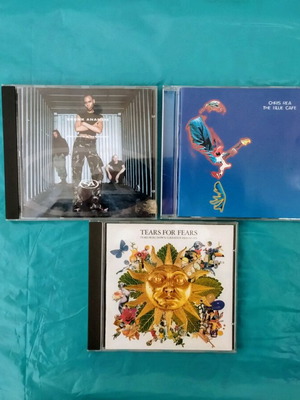 CDs Chris Rea, Skunk Anansie, Tears for Fears like new