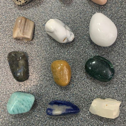 Natural mineral stones