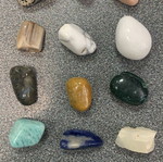 Natural mineral stones